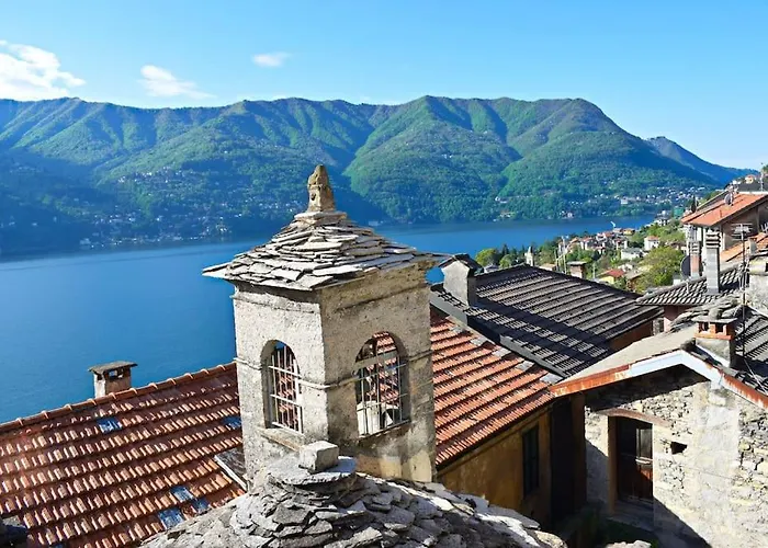 Romantic Stone With Amazing View Of And Oleandra Laglio