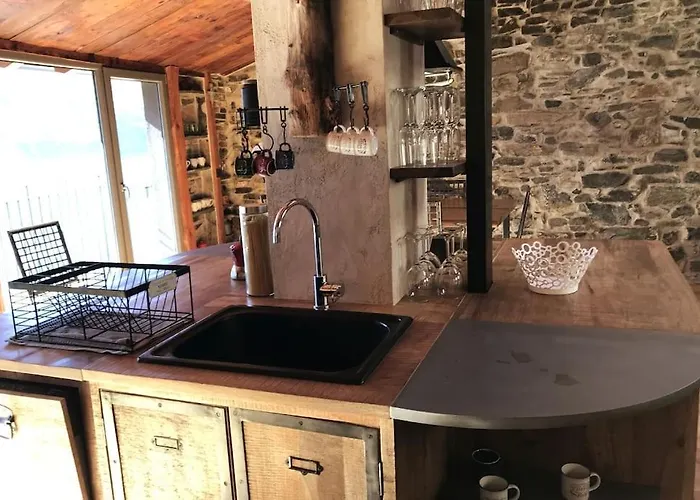 Romantic Stone With Amazing View Of And Oleandra