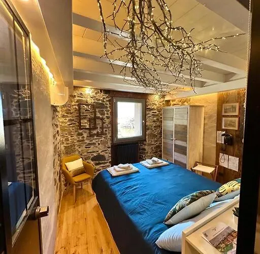 Romantic Stone With Amazing View Of And Oleandra Holiday home *